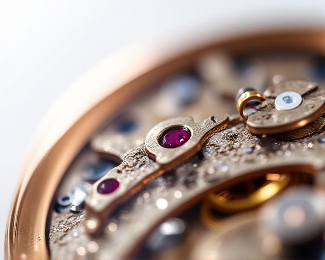 Close-up of golden clockwork gears representing precision stewardship